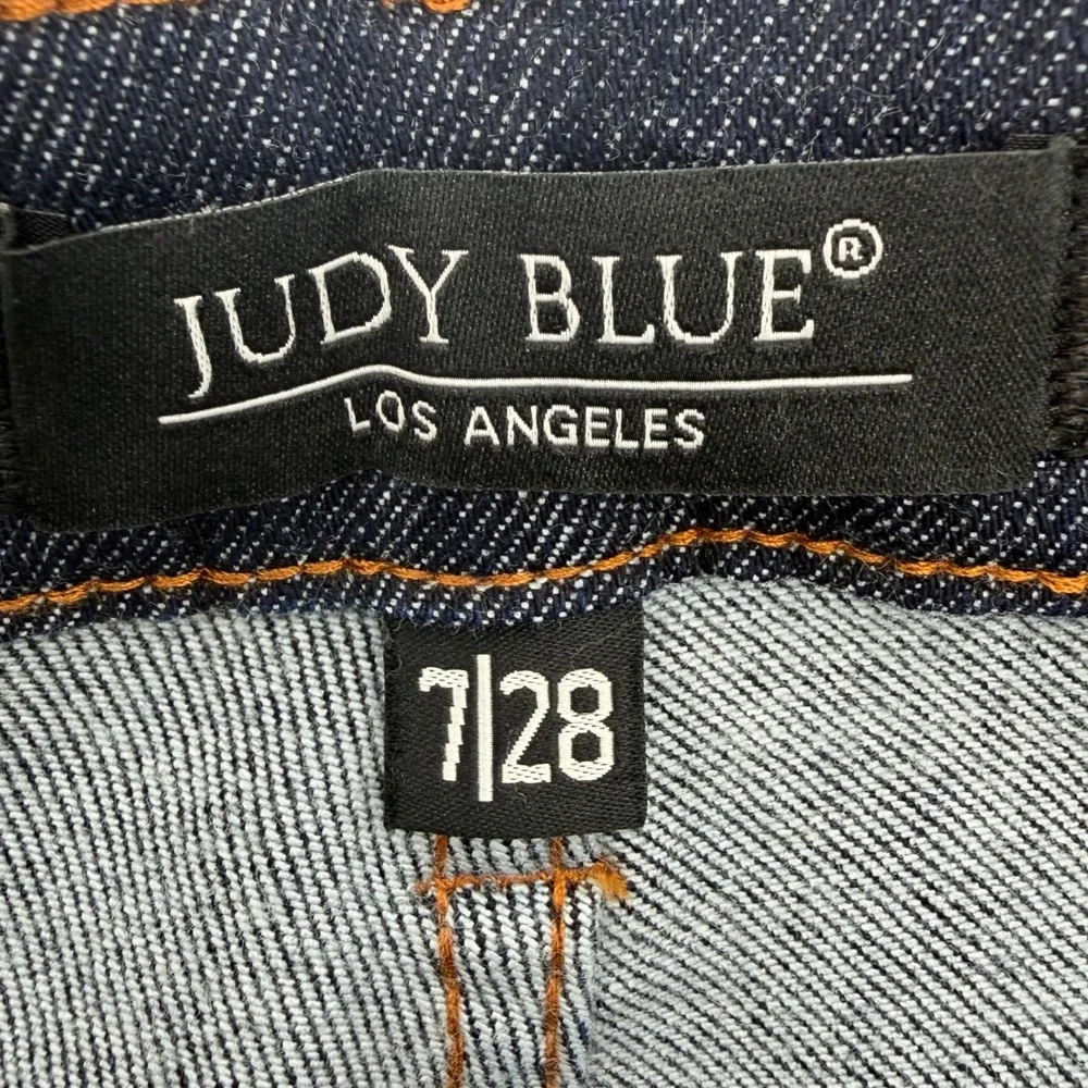 Judy Blue High Waist Skinny Jeans Dark Wash Indigo Womens 7/28 NWT